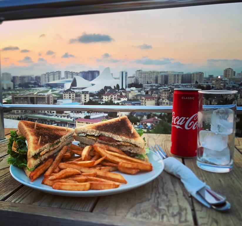 Terrace Hotel Baku Bagian luar foto