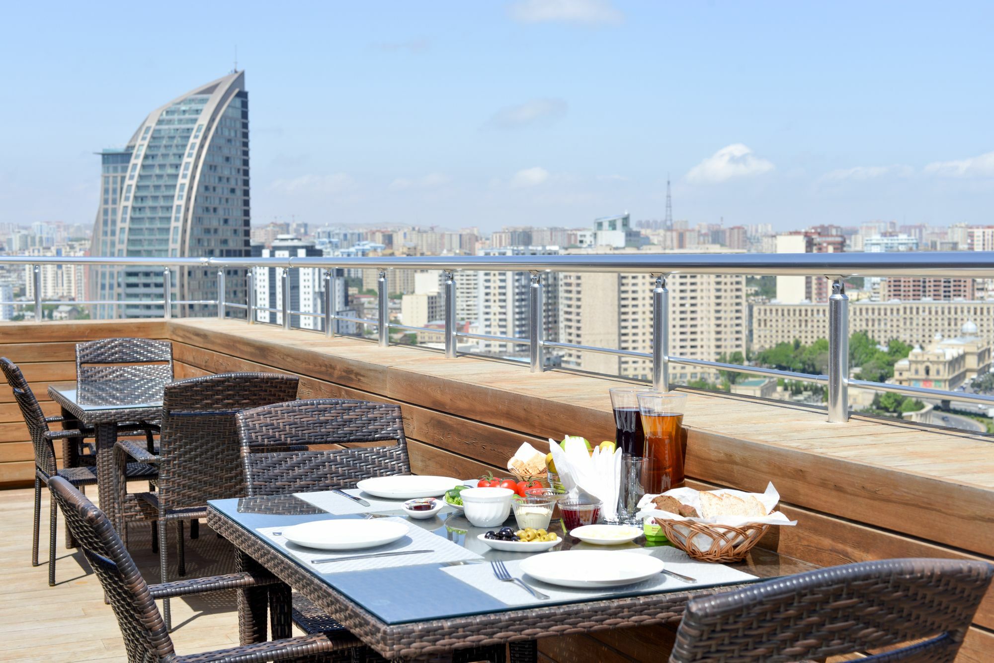Terrace Hotel Baku Bagian luar foto